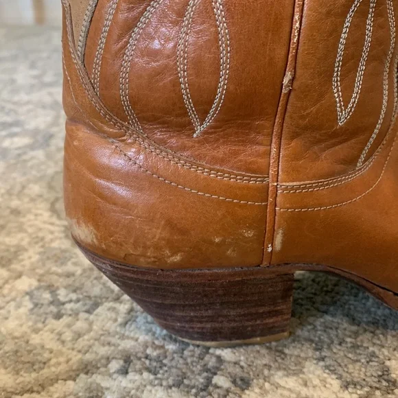 Dan Post Brown Heeled Boots - Picture 8 of 15